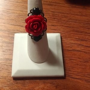 Floral Gothic Ring
